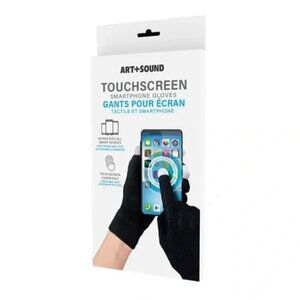 Black Touchscreen Gloves